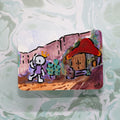ACEO "MARS-12TH:COTTAGE HOUSE"