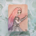 ACEO "ALIEN STAGE- MIZI STUDY"